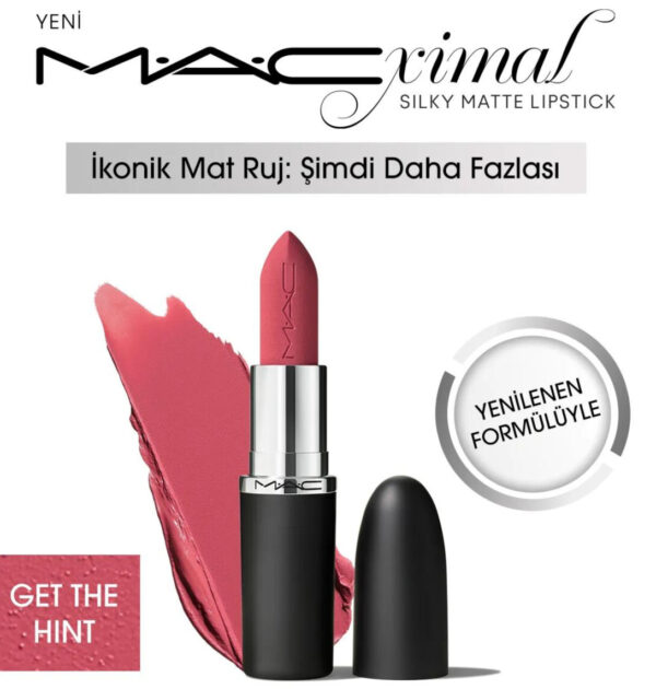 M A C XIMAL Silky Matte Lipstick - Get The Hint