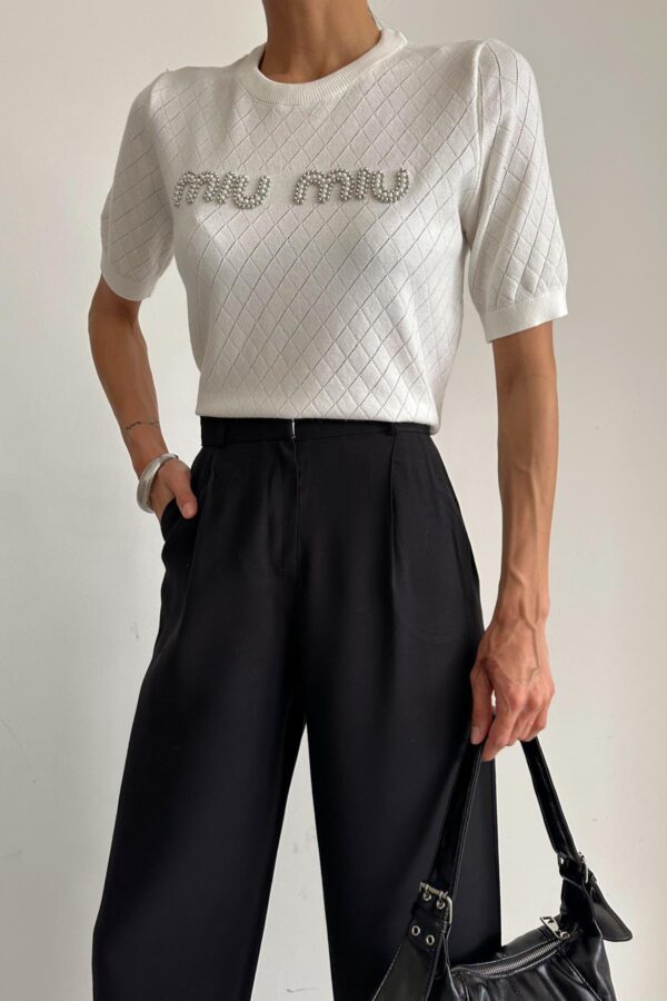 Pearl Written Knitwear Cream